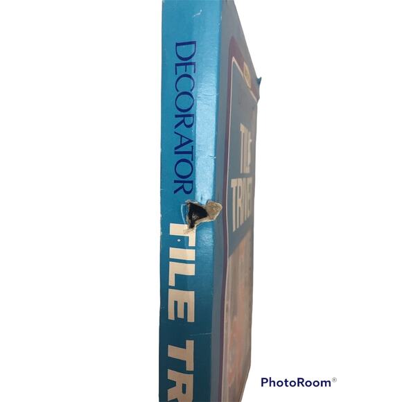 Vintage 1970 Nevco Ceramic Metal Trivet Kitchen Decor Hot Plate NOS - Picture 4 of 5